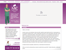 Tablet Screenshot of mcclinic.cz